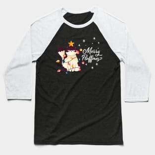 Merry Fluffmas Christmas Outfit for a Family Christmasoutfit Baseball T-Shirt